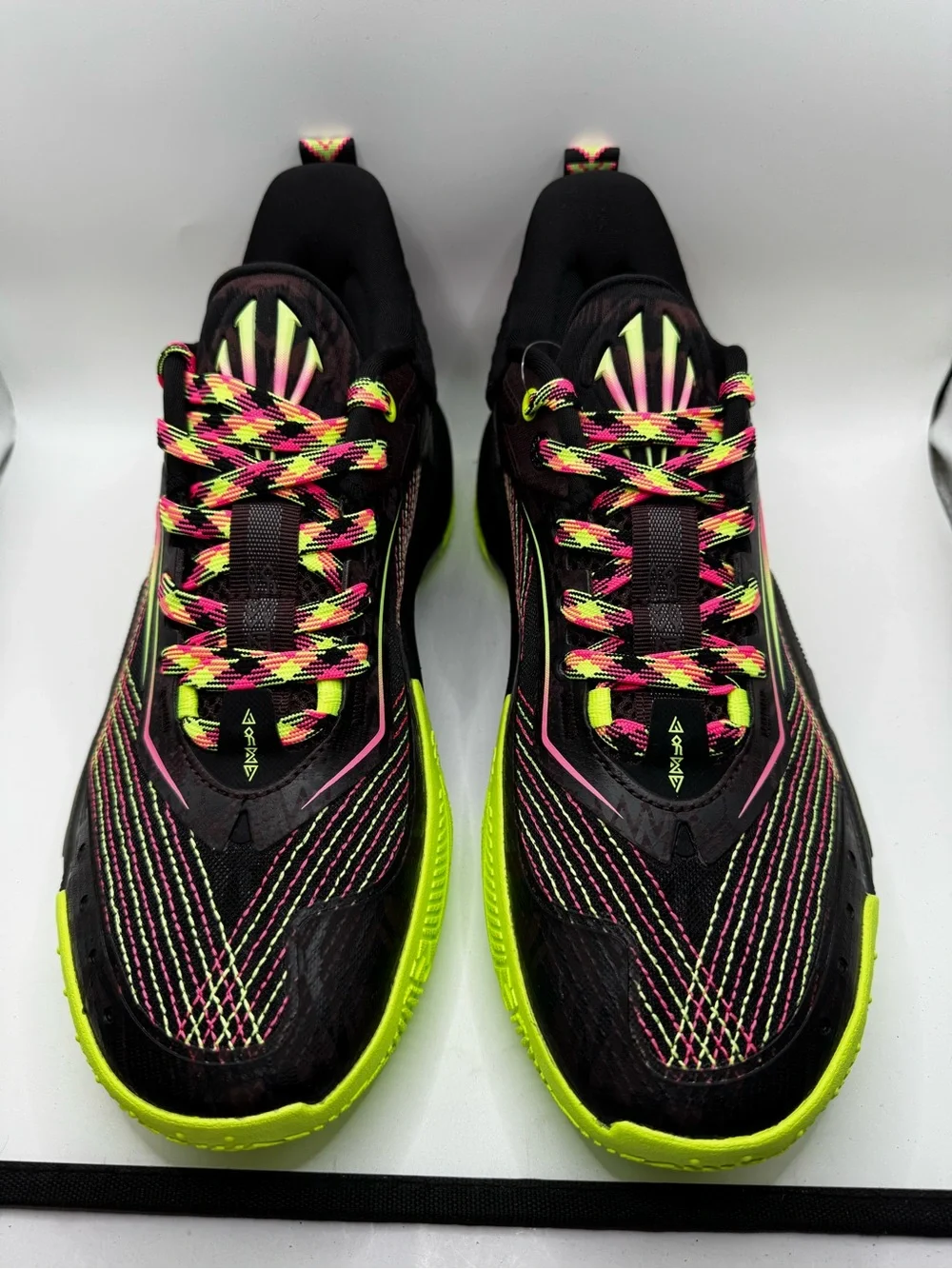 Men’s Kai 1 Speed Basketball Shoe — Black/Neon Yellow